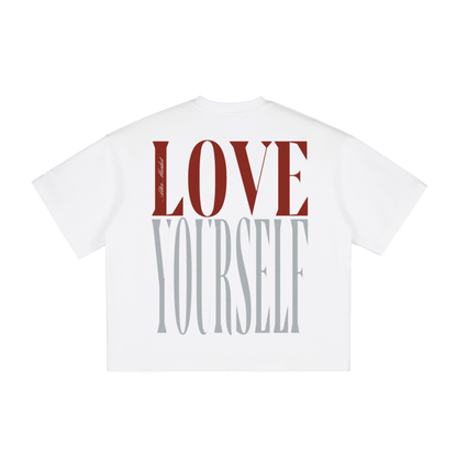 Monochrome Love Dose Tee - Vintage White