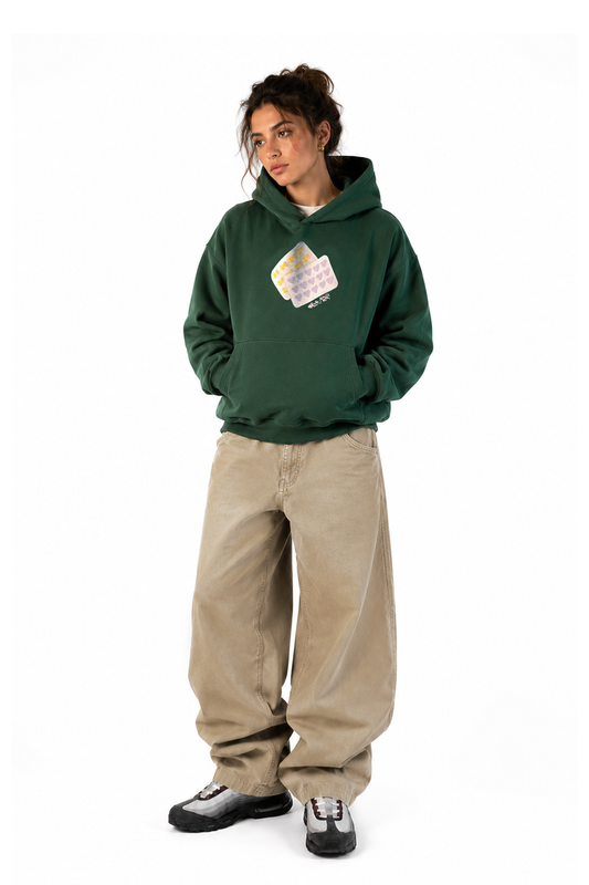 Love Dose Hoodie - Mallard Green