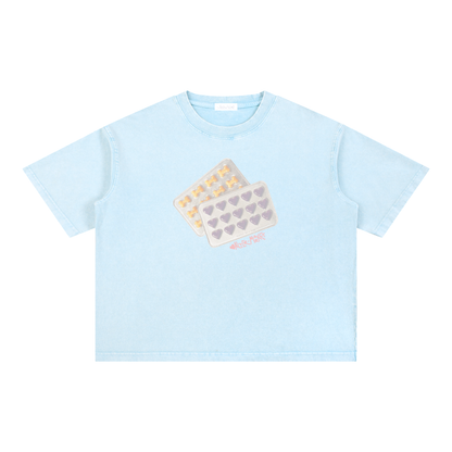 Love Dose Tee - Sky Blue