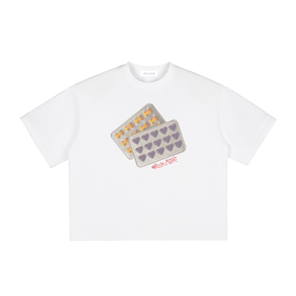 Love Dose Tee - Vintage White